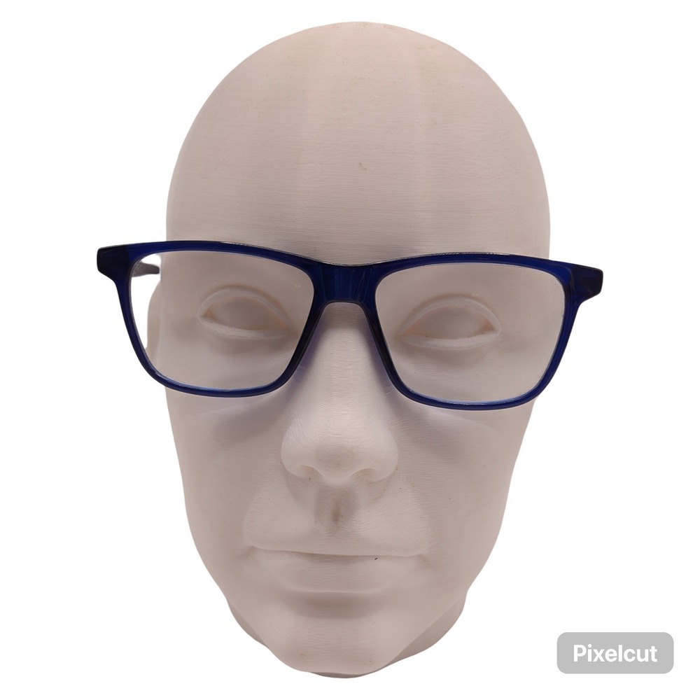 Puma Blue Square Eyeglasses Frames 52-15-145